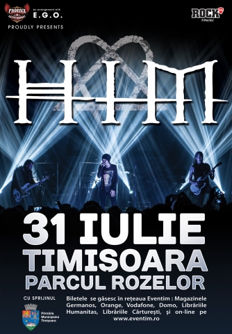 Primele 1000 de bilete pentru concertul HIM de la Timișoara au fost epuizate